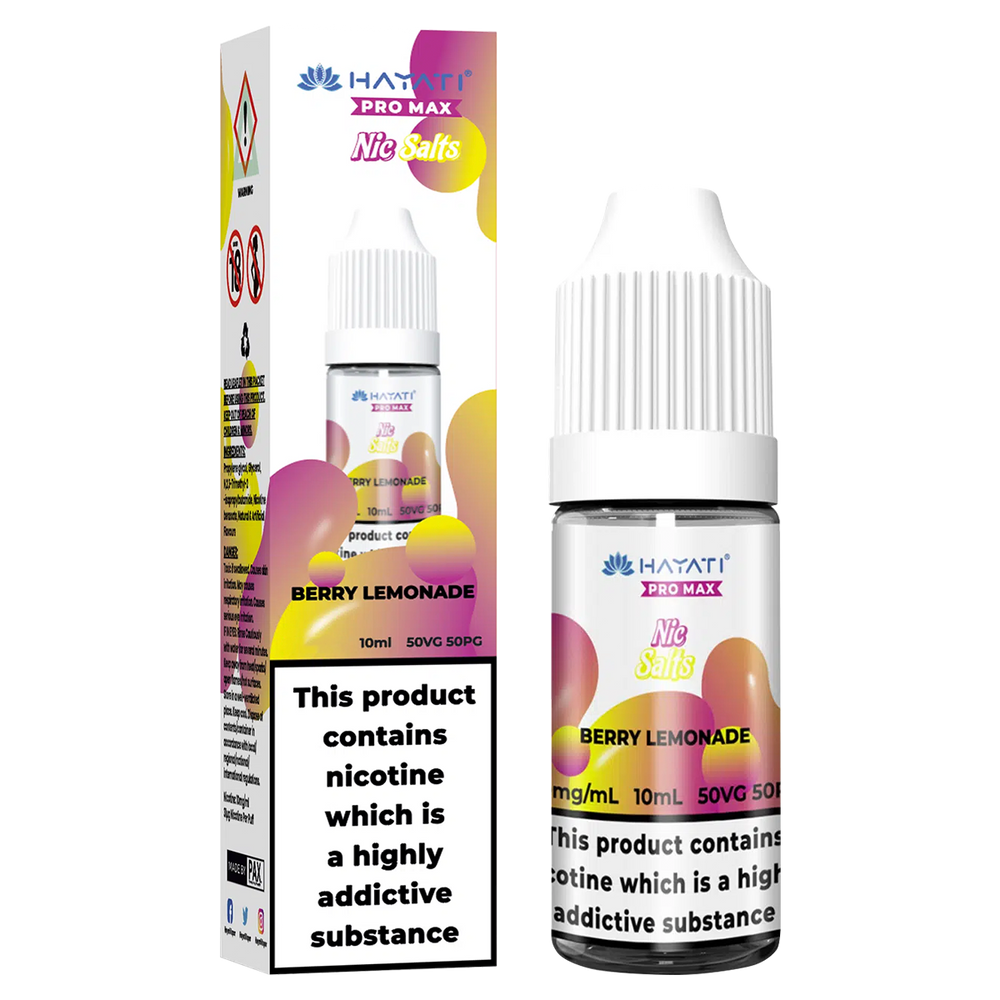 Hayati Pro Max Nic Salt - 10ml - Berry Lemonade - 20mg